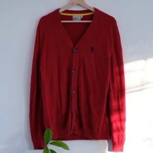 WESC Red Cardigan